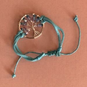 Handmade Silver Tree of Life Bracelet
